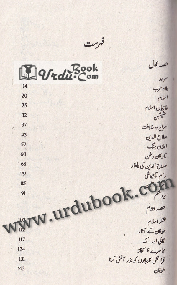 Salahuddin Ayubi - صلاح الدین ایوبی – URDU BOOK