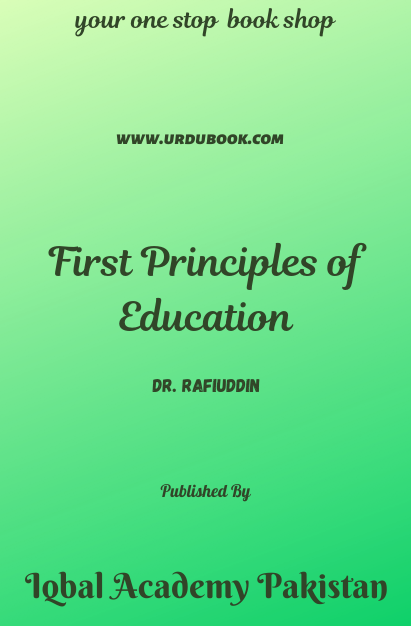 First Principles of Education – URDU BOOK